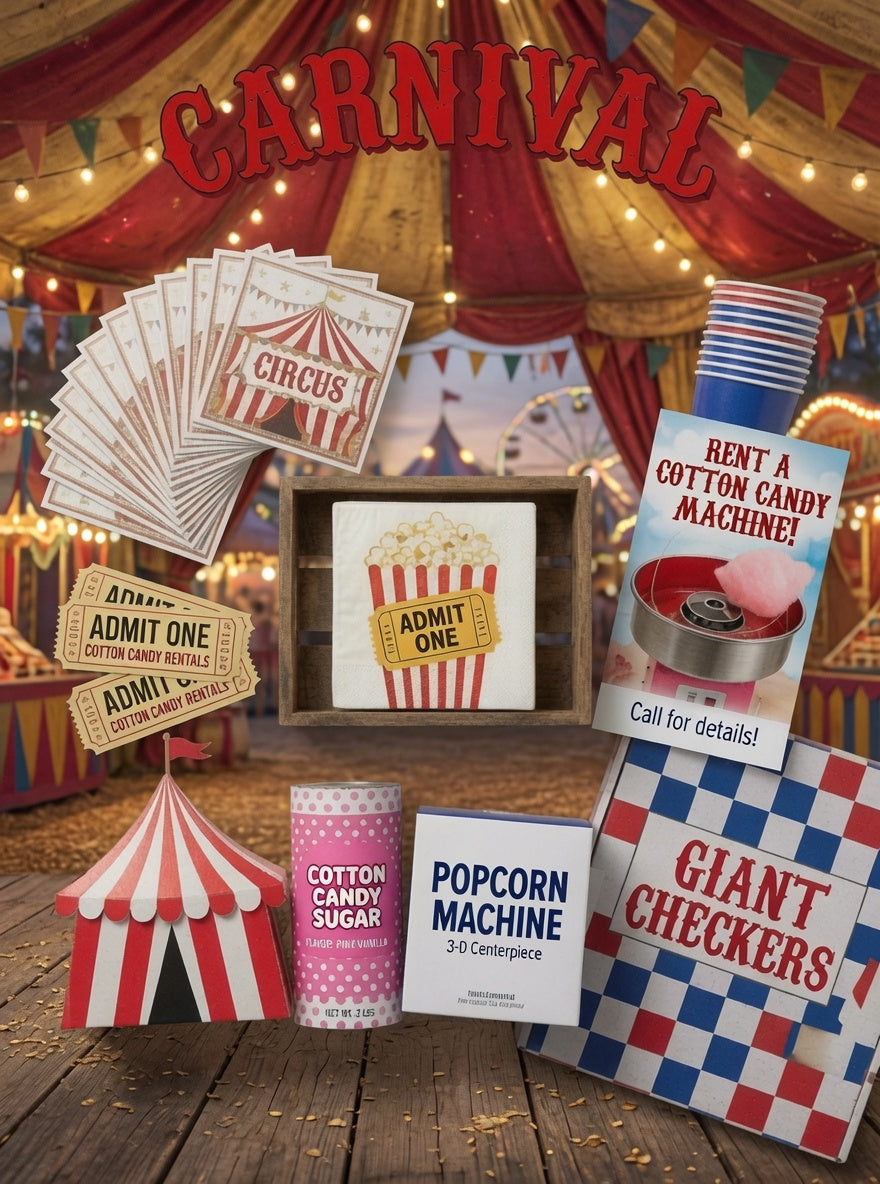 Zurchers Carnival Party Supplies