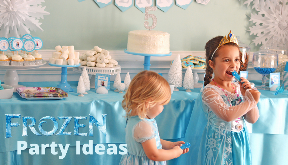 frozen party ideas cake