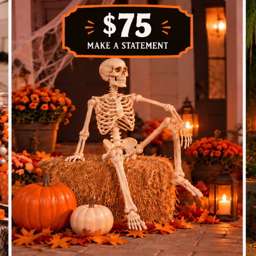 What $25, $75, and $300 Actually Buys You in Halloween Skeletons