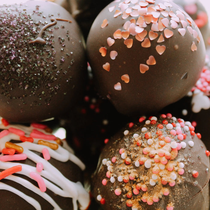DIY Valentine Chocolate Truffles - Zurchers