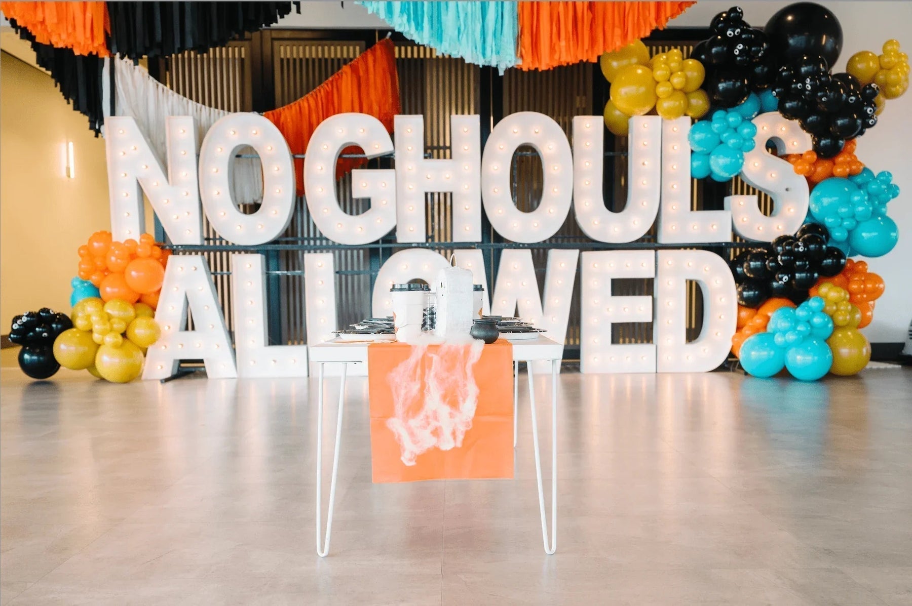 No Ghouls Allowed - Halloween Party Ideas - Zurchers