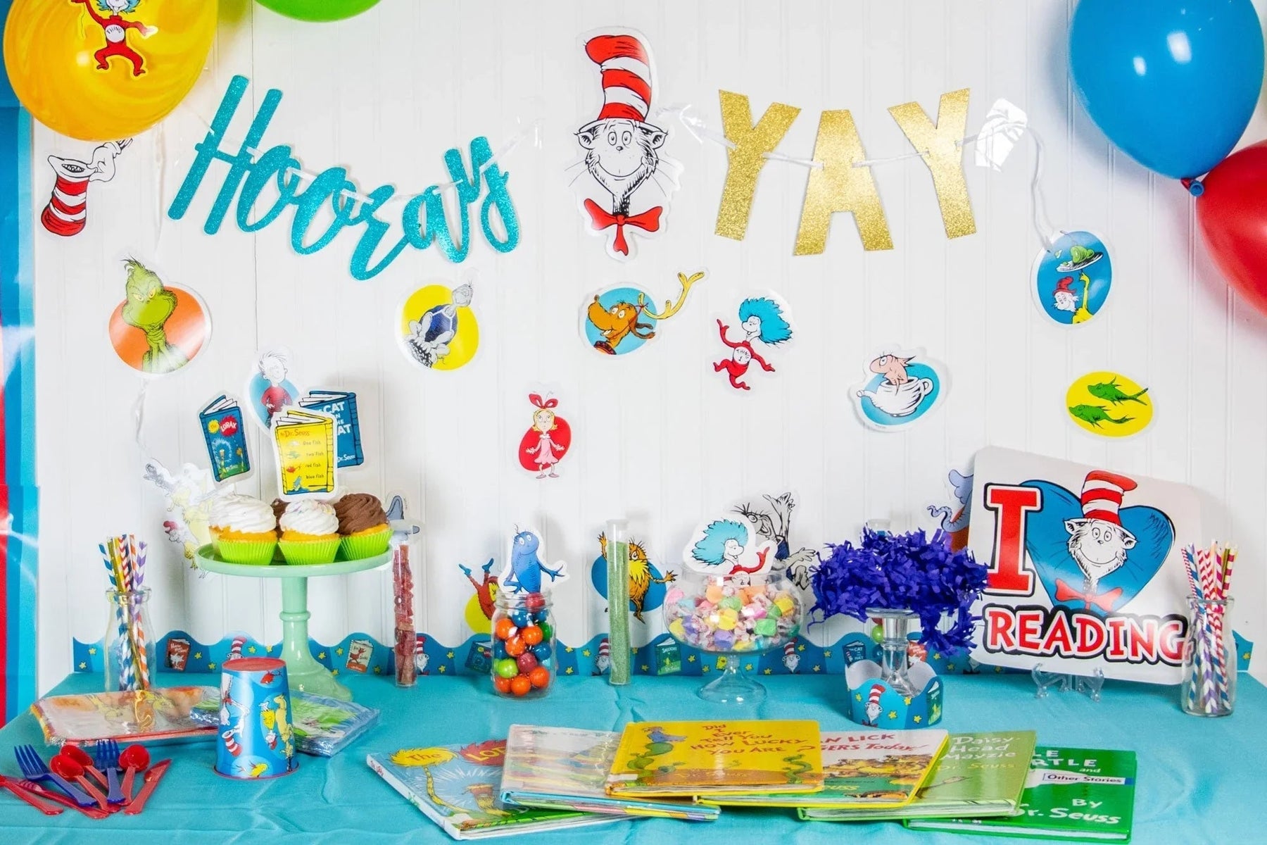 Oh the Party You'll Throw | Dr. Seuss Themed Party - Zurchers