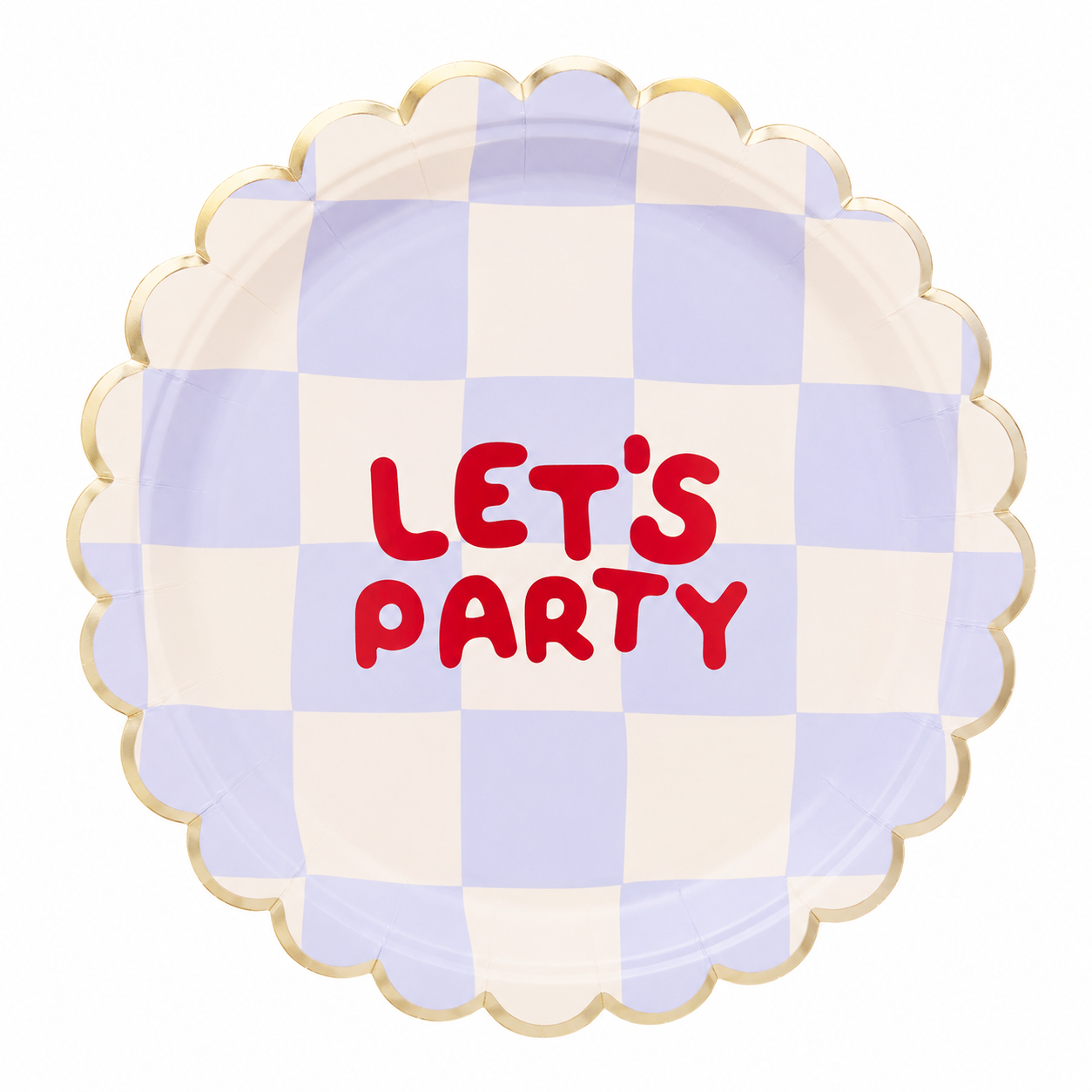 Product photo of Playful Brights Birthday Paper Plates - Pack of 8 — a Hootyballoo party product shown on a plain background.