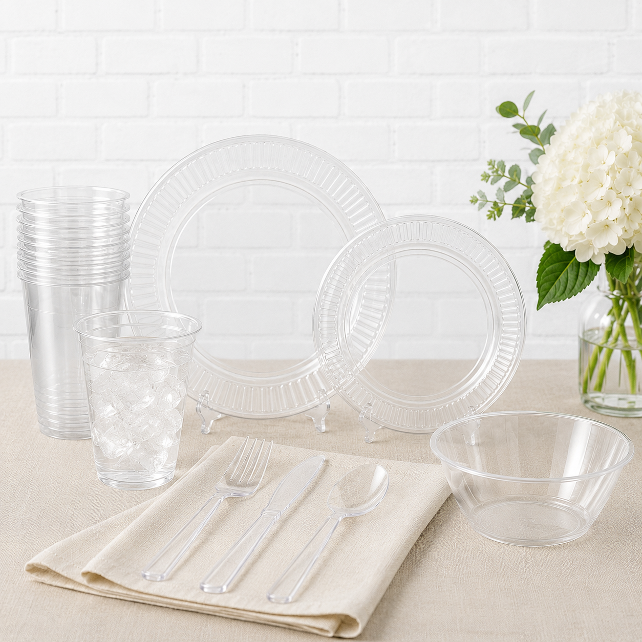 Clear Plastic Tableware - Zurchers