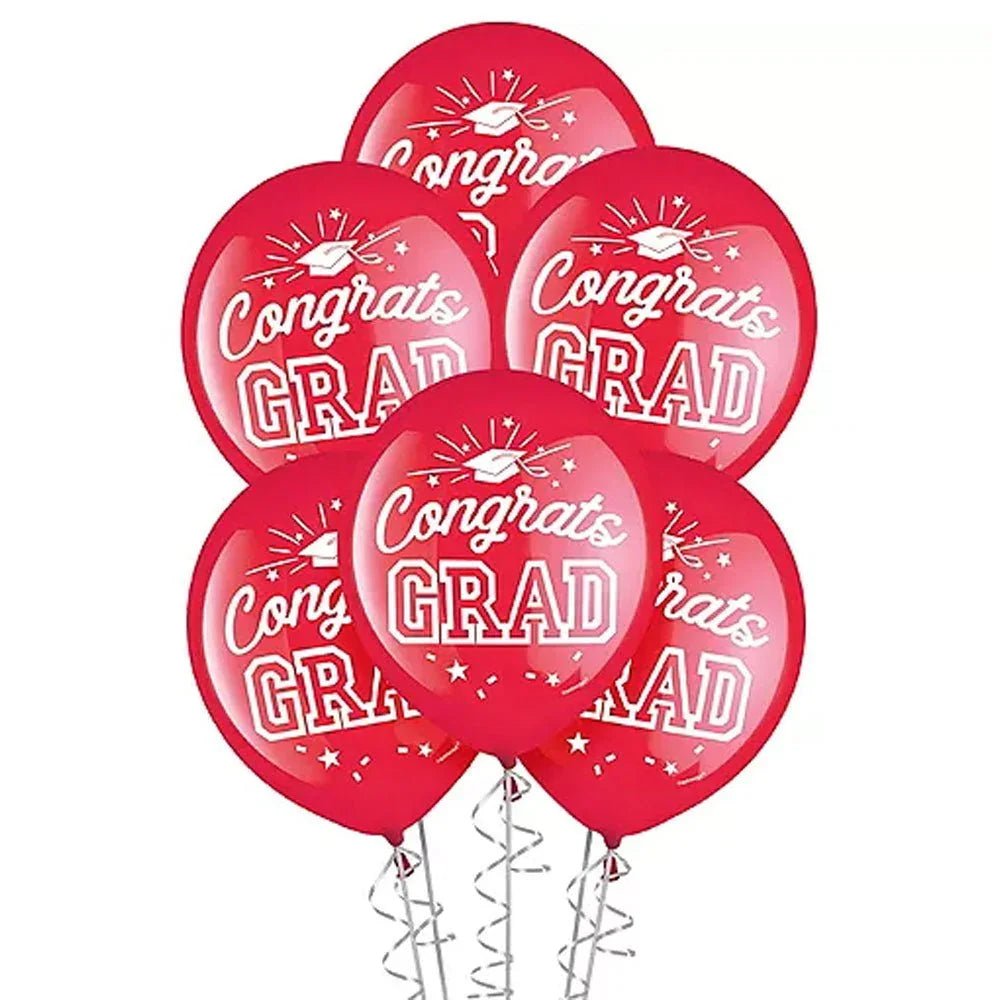 Graduation Printed Latex Balloons - Zurchers