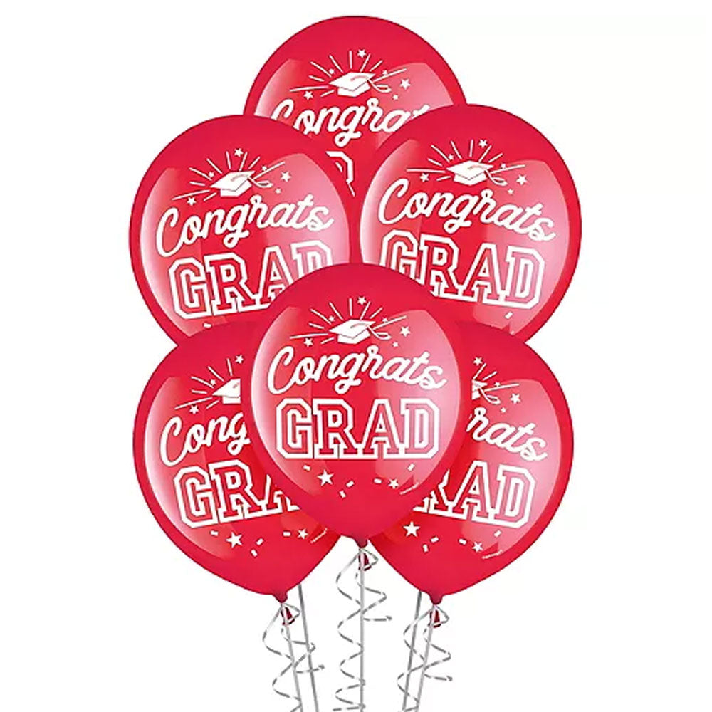 Graduation Printed Latex Balloons — Zurchers