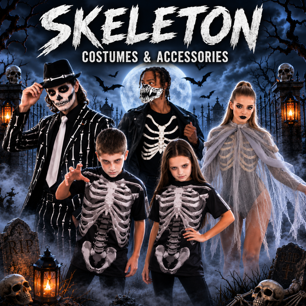 Skeleton Costumes & Accessories