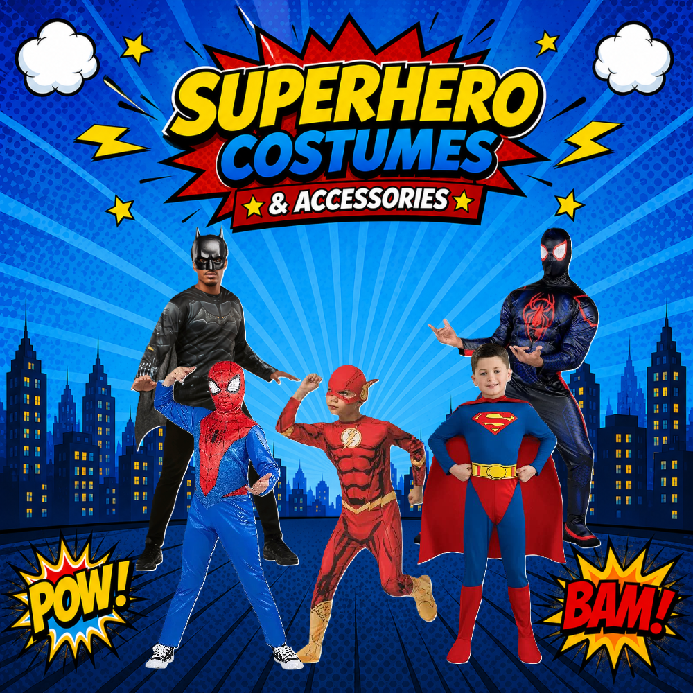 Superheroes Costumes & Accessories