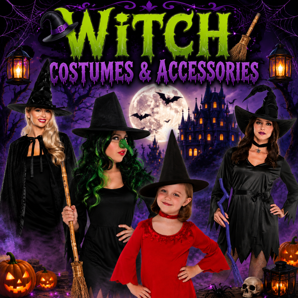 Witch Costumes & Accessories