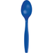 Cobalt Premium Plastic Spoons | 24ct