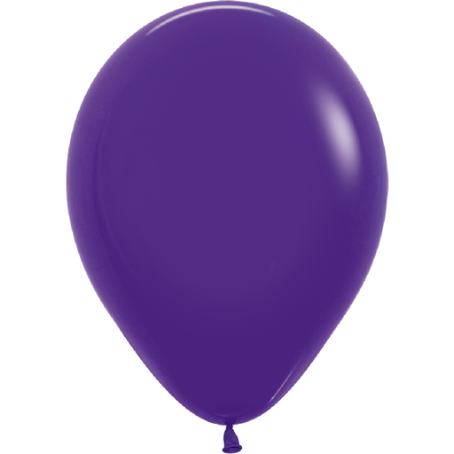 Violet Latex Balloon w/ Helium & Hi-Float, 11" | 1 ct