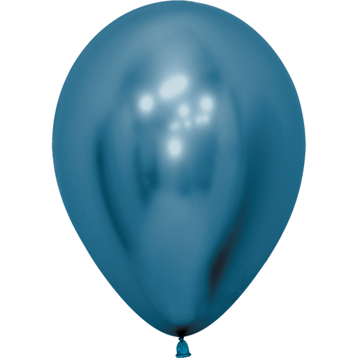 Reflex Blue Latex Balloon w/ Helium & Hi-Float, 11" | 1 ct