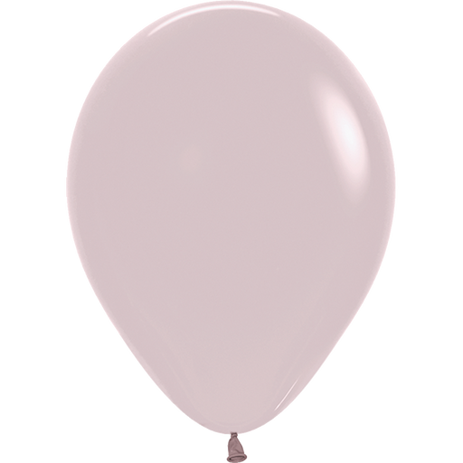 Pastel Dusk Rose Latex Balloon w/ Helium & Hi-Float, 11" | 1 ct