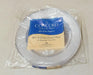 Stack of 15 clear plastic dinner plates with textured surface in original packaging, labeled "The Concord Collection" with blue and cream colored label indicating 10¼" full-size dinner plates.