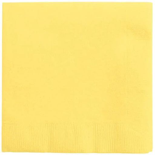 Mimosa Yellow Beverage Napkins | 50ct