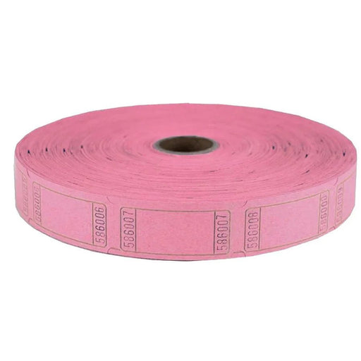 Pink Single Ticket Roll 2000tix | 1ct