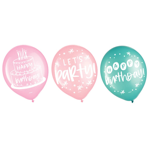 Happy Cake Day Latex Balloons | 15ct