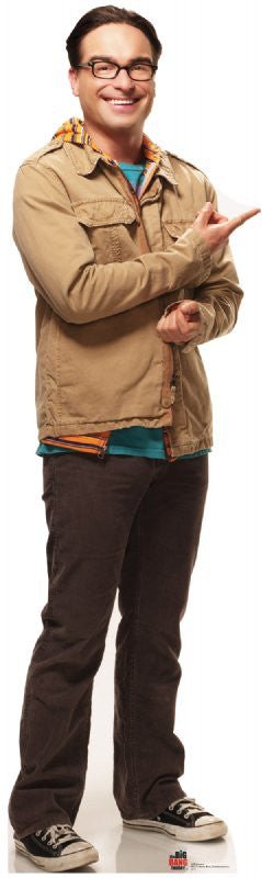 Leonard Hofstadter - Big Bang Theory Lifesize Standup *Made to order-please allow 10-14 days for processing*
