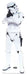 Life-size cardboard standup of a Stormtrooper in white armor with black accents, featuring the character in a posed stance with one arm raised.