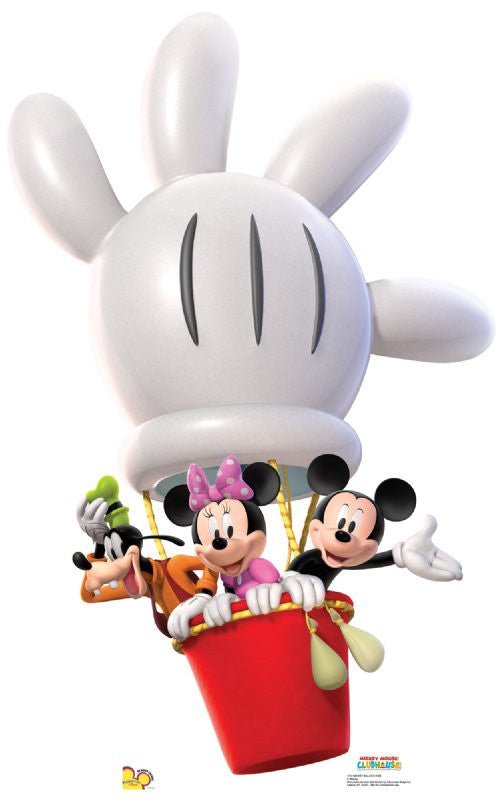 Mickey Mouse Balloon Ride Lifesize Standup *Made to order-please allow 10-14 days for processing*