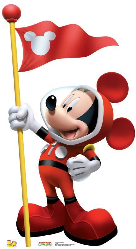 Mickey Mouse In Space Lifesize Standup *Made to order-please allow 10-14 days for processing*