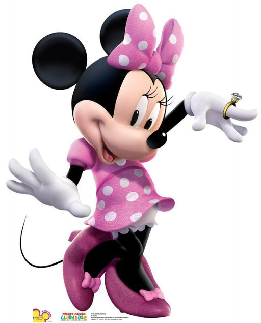 Life-size Minnie Mouse Dancing Cardboard Cutout *Made to order-please allow 10-14 days for processing*
