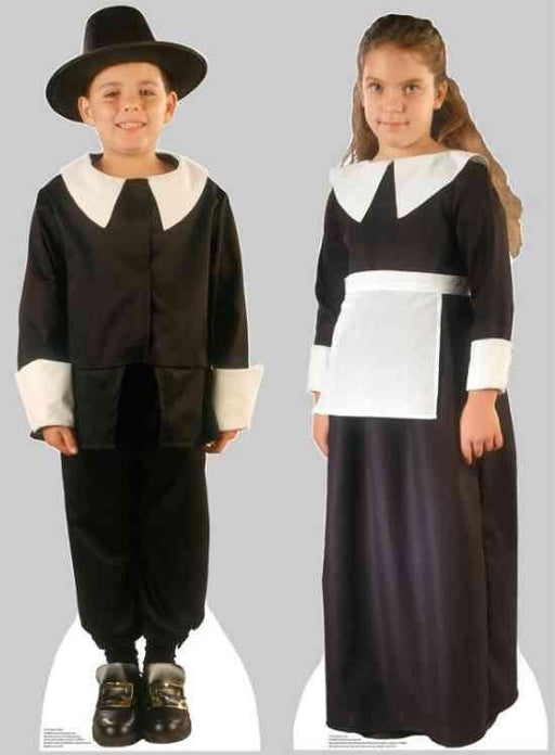 Pilgrim Boy & Girl Lifesize Standup *Made to order-please allow 10-14 days for processing*