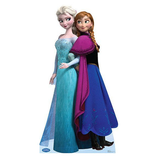 Life-size Elsa and Anna Disney's Frozen Cardboard Cutout *Made to order-please allow 10-14 days for processing*
