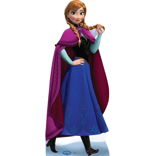 Disney's Frozen, Anna Walking Lifesize Standup *Made to order-please allow 10-14 days for processing*