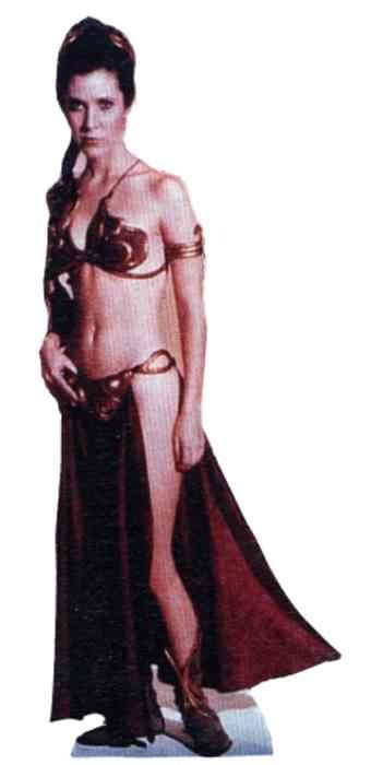 Princess Leia - Slavegirl Lifesize Standup  *Made to order-please allow 10-14 days for processing*