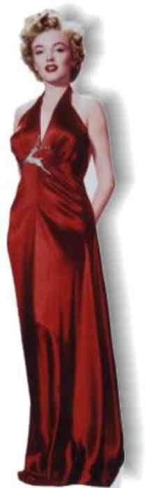 Marilyn Monroe Red Dress Lifesize Standup *Made to order-please allow 10-14 days for processing*