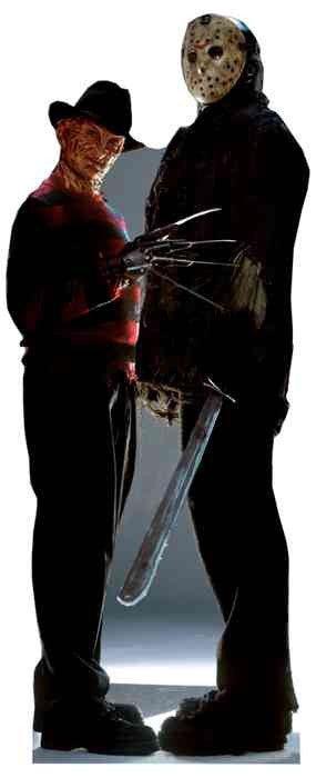 Freddy vs. Jason Lifesize Standup *Made to order-please allow 10-14 days for processing*
