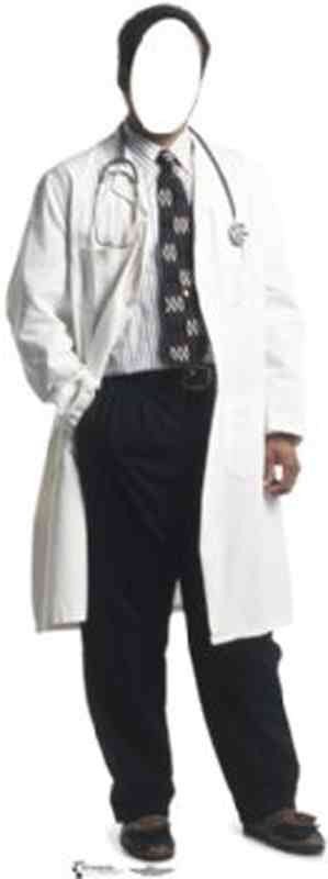 Doctor Lifesize Stand-In *Made to order-please allow 10-14 days for processing*