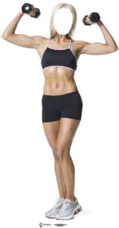 Muscle Woman Lifesize Stand-In *Made to order-please allow 10-14 days for processing*