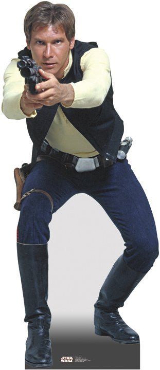 Han Solo Lifesize Standup  *Made to order-please allow 10-14 days for processing*
