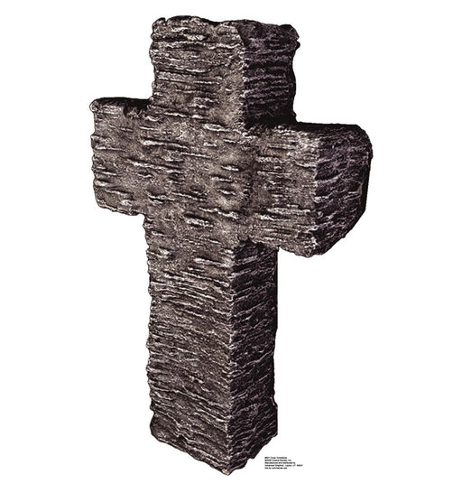 Cross Tombstone Lifesize Standup *Made to order-please allow 10-14 days for processing*