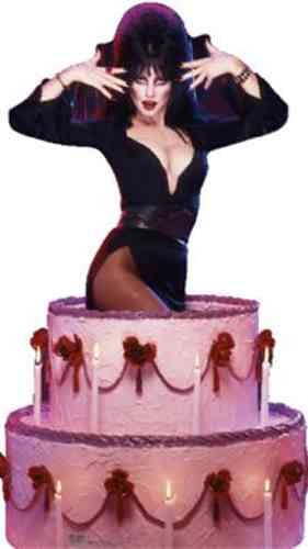 Elvira in Cake Lifesize Standup *Made to order-please allow 10-14 days for processing*