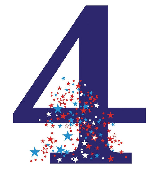 Number 4 Lifesize Standup *Made to order-please allow 10-14 days for processing*
