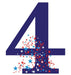 Number 4 Lifesize Standup *Made to order - please allow 10 - 14 days for processing* - Zurchers