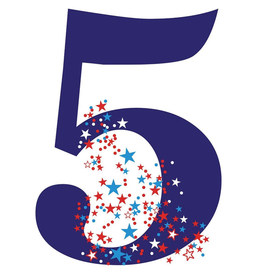 Number 5 Lifesize Standup *Made to order-please allow 10-14 days for processing*