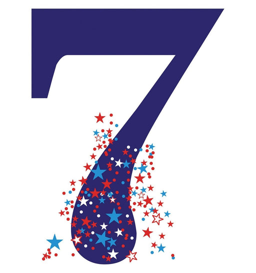 Number 7 Lifesize Standup *Made to order-please allow 10-14 days for processing*