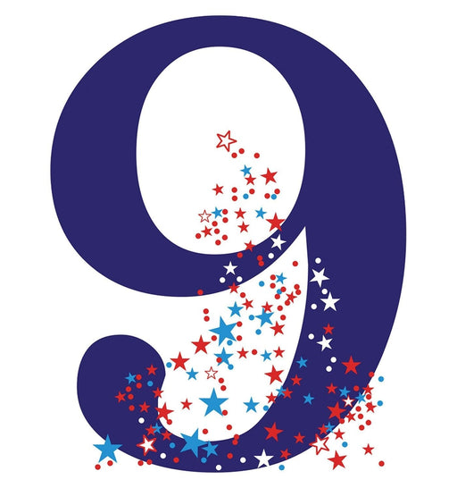Number 9 Lifesize Standup *Made to order-please allow 10-14 days for processing*