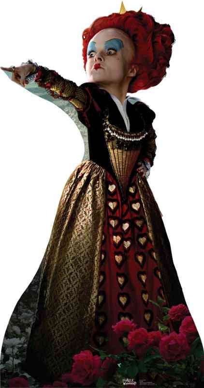 Life-size Red Queen Cardboard Cutout Alice in Wonderland *Made to order-please allow 10-14 days for processing*