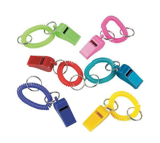 Whistle Key Chain Bracelet | 6ct