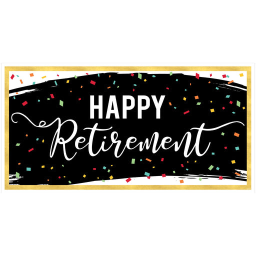 Officially Retired Banner | 1ct