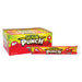 Sour Punch Strawberry Straws: chewy sour candy straws, red in color. Individually wrapped, 2 oz size.