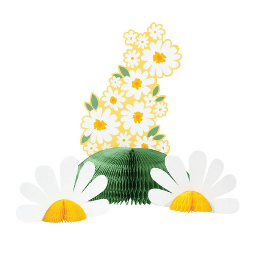 Sweet Daisy Honeycomb Centerpiece 12" | 1ct