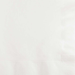 Stack of white paper beverage napkins with ribbed texture edges, 50-count package.