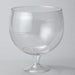 Product photo of Plastic Pedestal Bowl - 3.2qts Clear — a Portofino party product shown on a plain background.
