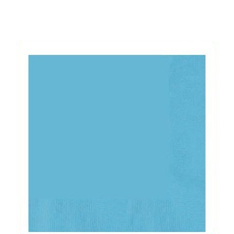 Caribbean Blue Lunch Napkins | 40ct